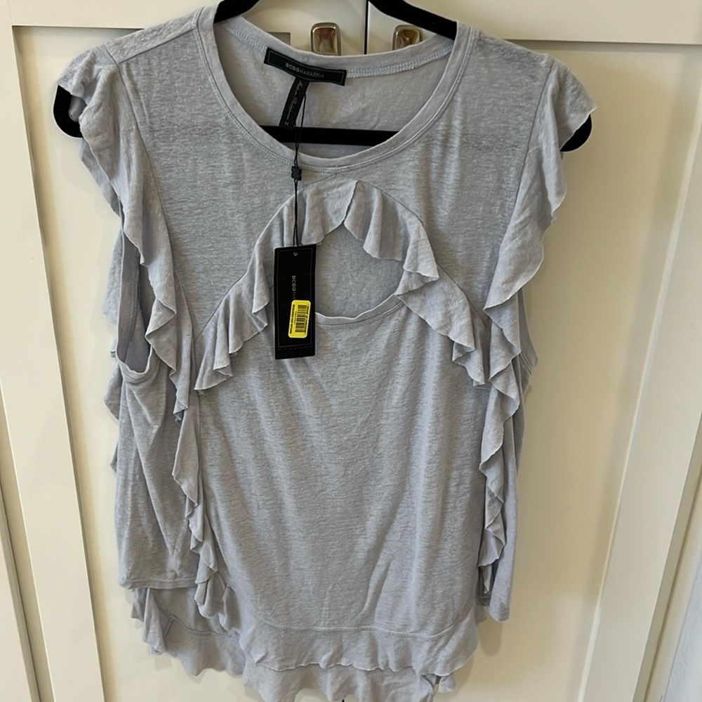 BCBG Western Style Top M